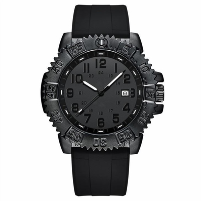 Montre de S Digital de Pin Buckle Men de montre de chronographe de sport de courroie de silicone ' avec de grands nombres