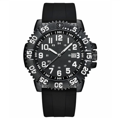 Montre de S Digital de Pin Buckle Men de montre de chronographe de sport de courroie de silicone ' avec de grands nombres