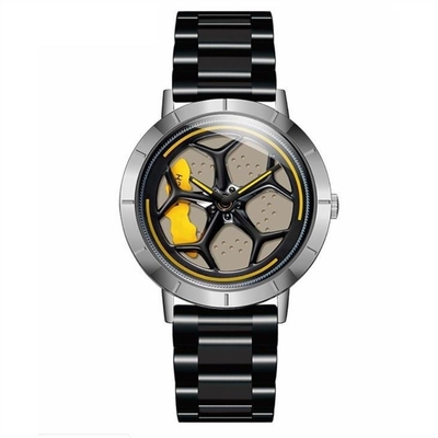 En mettant en rouleau des sports analogiques-numériques de cadran observez les montres de luxe de l'acier inoxydable des hommes de 310mm