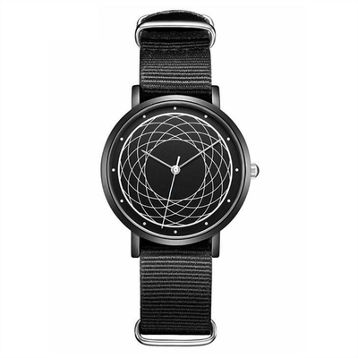 Le minerai en nylon de montre-bracelet de Digital a renforcé la caisse d'alliage de miroir en verre