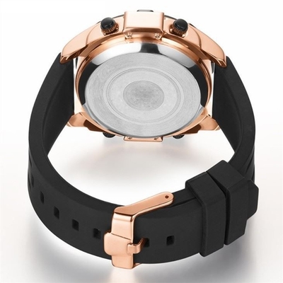 Les sports analogiques-numériques observent le style de sport observe la montre-bracelet de sports pour les hommes