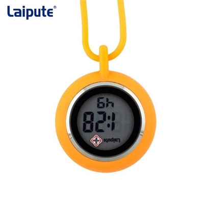 Mouvement électronique suspendu rond de montre de gousset d'infirmière de silicone de loisirs