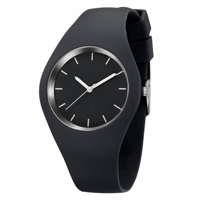 Montre Jelly Color Couple Watch en caoutchouc de silicone d'une bande élastique de silicone de montre de Digital