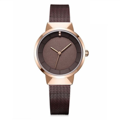 Montres décontractées pour couple de luxe assorties Montre-bracelet à quartz