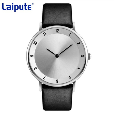 Vide en alliage de zinc de montre-bracelet occasionnelle de mouvement de quartz plaquant les montres du tenue professionnelle décontractée des hommes