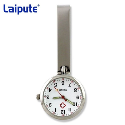 Le cadran rond soigne l'agrafe sur les infirmières FOB de Pin Buckle Chest Watch For de montre