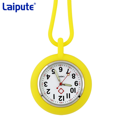 Laipute soigne l'infirmière Halterneck Watch Quartz Movement de silicone de montre FOB de Digital
