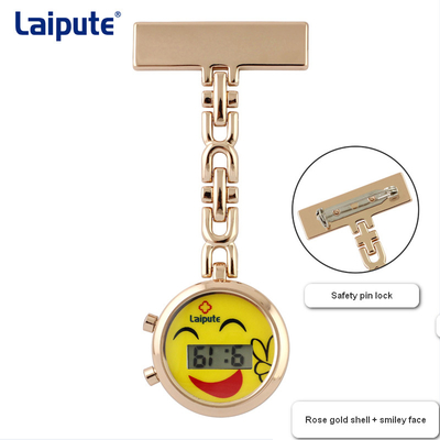 Les infirmières mignonnes de Digital coupent sur la montre FOB 27mm que le cas en alliage de zinc imperméabilisent