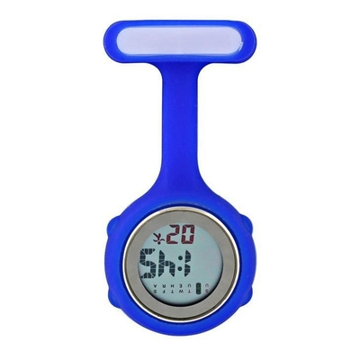Montres de broche de courroie de silicone pour portatif écologique antipoussière d'infirmières