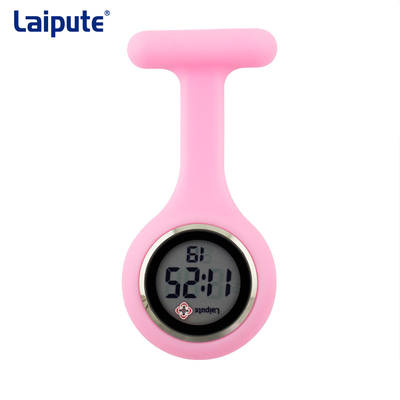Infirmière amicale Watch de silicone de peau de visualisation électronique de Pin Buckle Digital Fob Watch