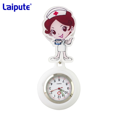 Les infirmières de la courroie 41mm de silicone coupent sur l'infirmière escamotable imperméable Watch de montre FOB
