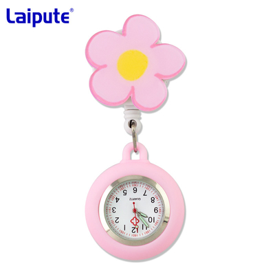 Les infirmières de la courroie 41mm de silicone coupent sur l'infirmière escamotable imperméable Watch de montre FOB