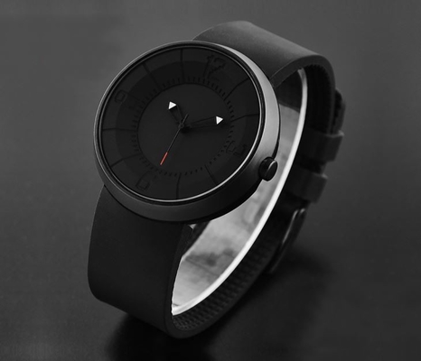 Les sports de montre de courroie du silicone d'hommes de bande de silicone des montres des hommes observent la bande de silicone