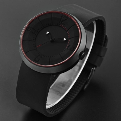 Les sports de montre de courroie du silicone d'hommes de bande de silicone des montres des hommes observent la bande de silicone