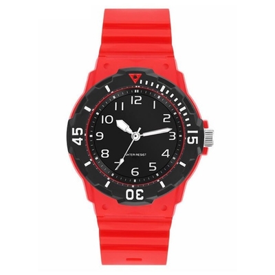 Montre de Digital de bande de silicone de la montre des hommes de courroie de silicone de bande de silicone de montre analogue