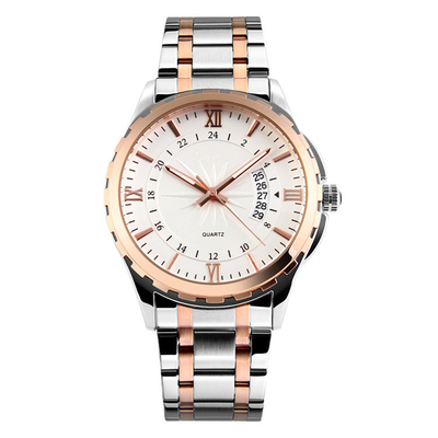 Le tenue professionnelle décontractée des hommes en alliage de zinc observe les montres professionnelles d'affaires