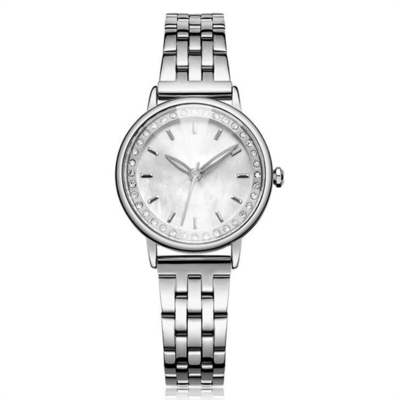 L'or des femmes imperméables et montres de robe de Diamond Watches Quartz Movement Ladies
