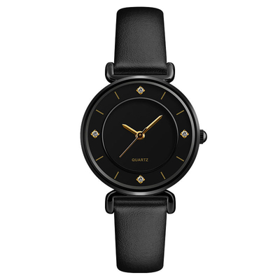 La montre de femmes simples et à la mode avec Diamond Quartz Creative Watch
