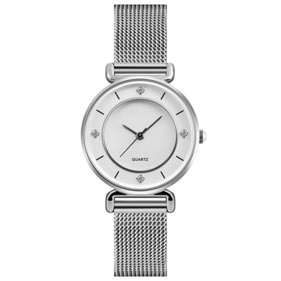 La montre de femmes simples et à la mode avec Diamond Quartz Creative Watch