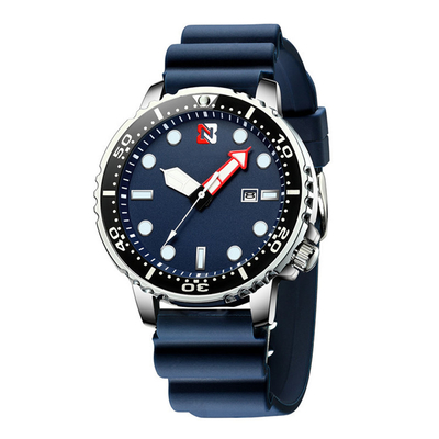 Montre occasionnelle de mode de Ghost de l'eau de vert de montre du quartz des hommes de sports