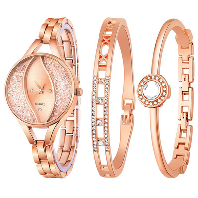 Montre Diamond Bracelet Set de quartz de dames de mode de la CE ROHS