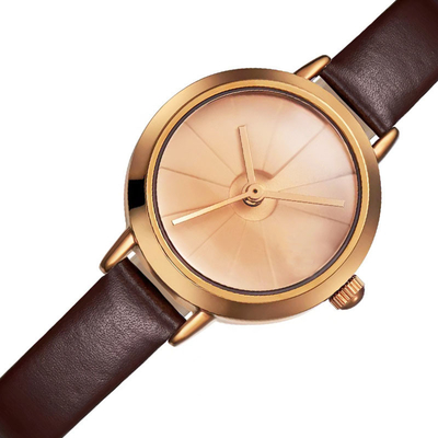 Les femmes antichoc de quartz de Shell Casual Automatic Watch Waterproof observent
