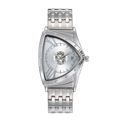 Largeur de bande de la montre 20mm de quartz d'indicateur d'acier inoxydable de style d'affaires