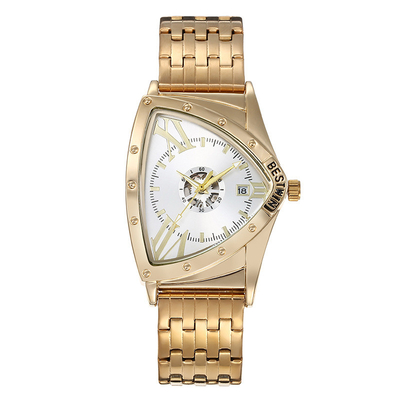 Largeur de bande de la montre 20mm de quartz d'indicateur d'acier inoxydable de style d'affaires