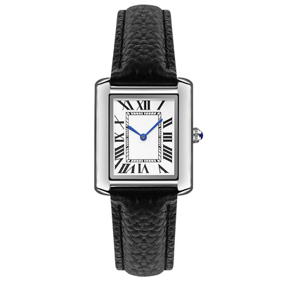 OEM de service de personnalisation de montre de quartz de couples d'affichage de temps 28mm