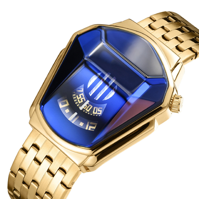 Poids de la largeur de bande 103g de la montre-bracelet 20mm de quartz d'acier inoxydable de ROHS