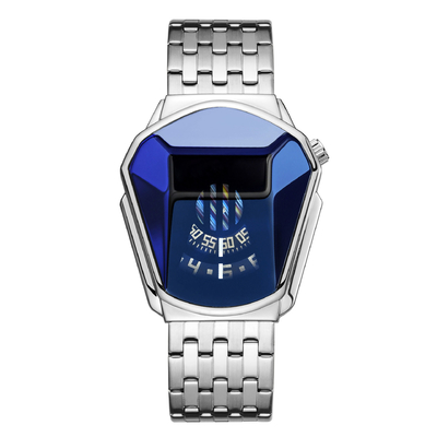 Poids de la largeur de bande 103g de la montre-bracelet 20mm de quartz d'acier inoxydable de ROHS