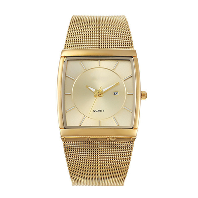Longueur ronde de bande de la montre-bracelet 103g 24cm d'indicateur de mouvement de quartz