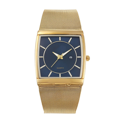 Longueur ronde de bande de la montre-bracelet 103g 24cm d'indicateur de mouvement de quartz