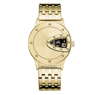 Montres fonctionnelles en acier inoxydable avec mouvement de quartz et affichage du temps