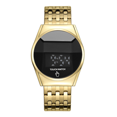 Montre de poignet en quartz en acier inoxydable de 135g - résistance à l'eau 3ATM - mouvement précis