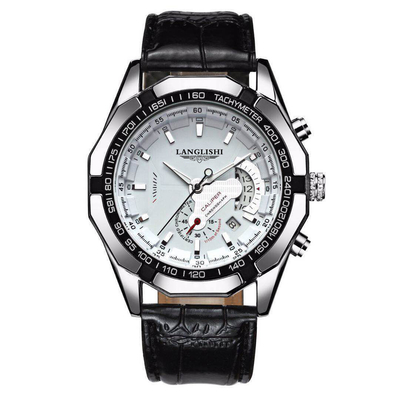Élégante montre en acier inoxydable épaisseur du boîtier de 13 mm améliorant votre expérience de chronométrage