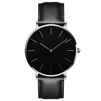 Fonction d'affichage du temps Montres de poignet en alliage de quartz avec personnalisation