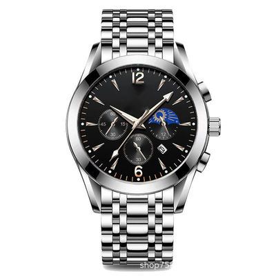 Montres de poignet en alliage de quartz de 12 mm de largeur de bande avec épaisseur de boîtier de 8 mm