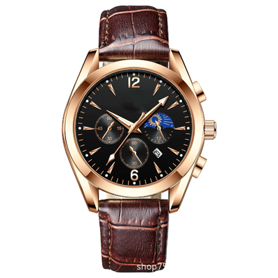 Montres de poignet en alliage de quartz de 12 mm de largeur de bande avec épaisseur de boîtier de 8 mm