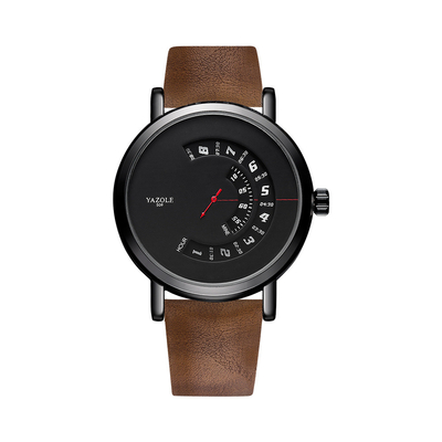 Largeur de bande de 18 mm OEM montres à main personnalisées à batterie de quartz avec résistance à l'eau 30m-50m