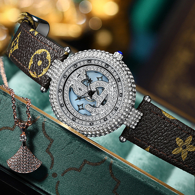 Montres à poignet à batterie de quartz haute performance avec fonction chronographe