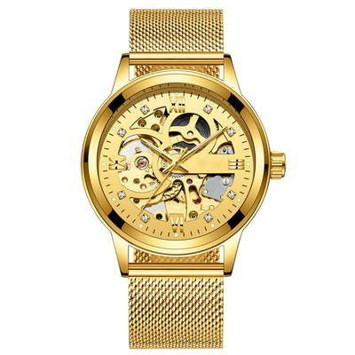 Coffret personnalisé Diamètre alliage quartz montre de poignet Affichage de l'heure Quartz mouvement