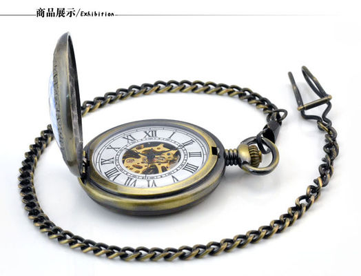 Horloge 3bar Multiapplication imperméable de montre de poche de cru de nostalgie