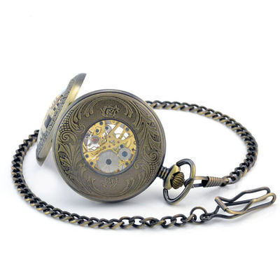 Horloge 3bar Multiapplication imperméable de montre de poche de cru de nostalgie