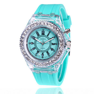 Les enfants multicolores de quartz observent Laipute marqué, Multiusage ont mené la montre de quartz