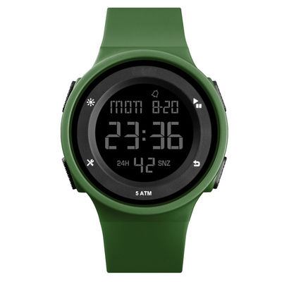 Montre de sport de silicone des montres des couples ultra-minces multifonctionnels de silicone de sports