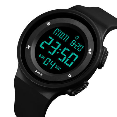 Montre de sport de silicone des montres des couples ultra-minces multifonctionnels de silicone de sports