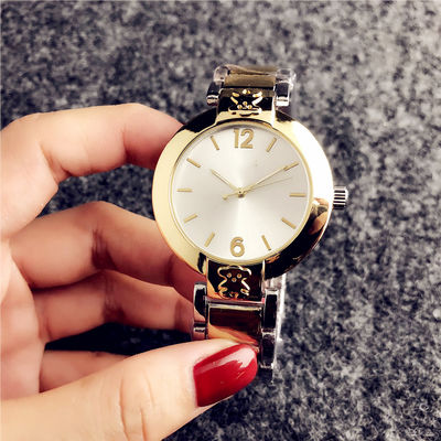 Épaisseur imperméable de la montre-bracelet 12mm de quartz de l'alliage 5ATM pour les hommes