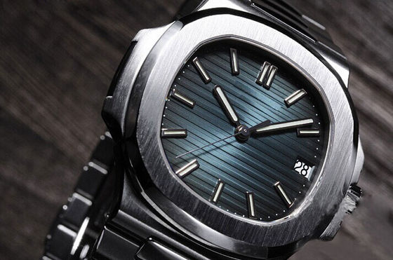 Montre-bracelet de quartz d'alliage de Laipute, montre minimaliste d'acier inoxydable de SS316L