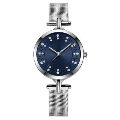 3ATM Diamond Quartz Watch Vacuum Electroplating véritable imperméable Skinfriendly